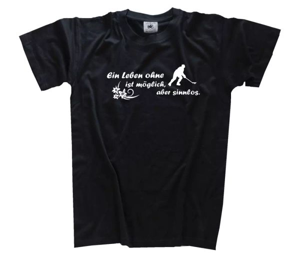 ein vie sans hockey sur glace est possible mais inutile t-shirt tailles s-xxxl, White;black
ein vie sans hockey sur glace est possible mais inutile t-shirt tailles s-xxxl, White;black