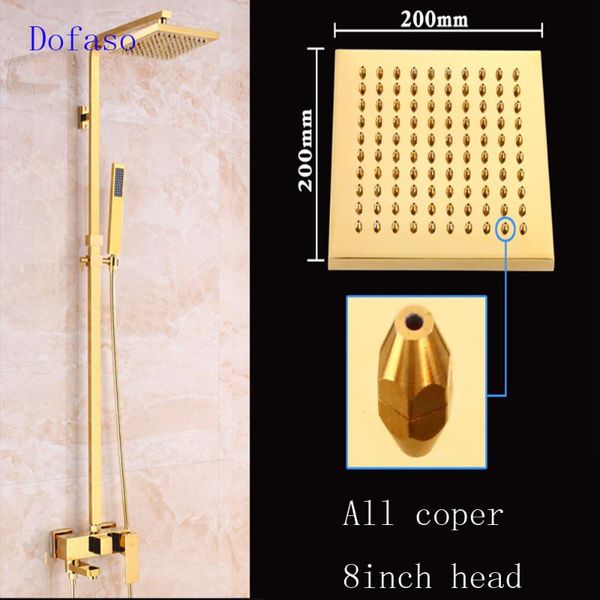 dofaso retro golden bathroom shower faucet 8" showerhead bathtub brass rainfall gold mixer tap wall mounted sliding bar sets
dofaso retro golden bathroom shower faucet 8" showerhead bathtub brass rainfall gold mixer tap wall mounted sliding bar sets