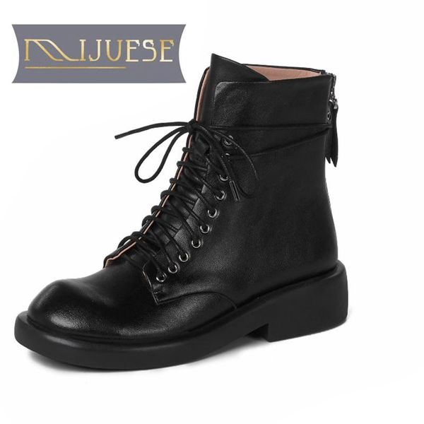 boots mljuese 2021 women ankle soft cow leather winter short plush lace up round toe high heels equestrian party dress, Black
boots mljuese 2021 women ankle soft cow leather winter short plush lace up round toe high heels equestrian party dress, Black