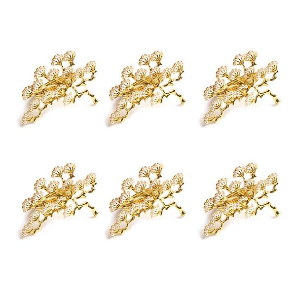 6pcs/lot pearl pine tree napkin buckle zinc alloy ring western table decoration gold rings
6pcs/lot pearl pine tree napkin buckle zinc alloy ring western table decoration gold rings