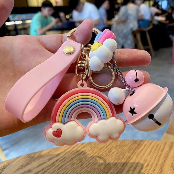 keychains cute rainbow key chain leather strap braided rope tassel keychain for women girl star charm pendant accessories jewelry, Silver
keychains cute rainbow key chain leather strap braided rope tassel keychain for women girl star charm pendant accessories jewelry, Silver