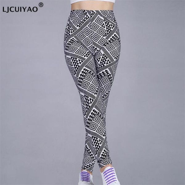 women's leggings ljcuiyao printed women plus size s-xxl workout spandex high waist pants knitted ggeometric diamond polyester clothes, Black
women's leggings ljcuiyao printed women plus size s-xxl workout spandex high waist pants knitted ggeometric diamond polyester clothes, Black
