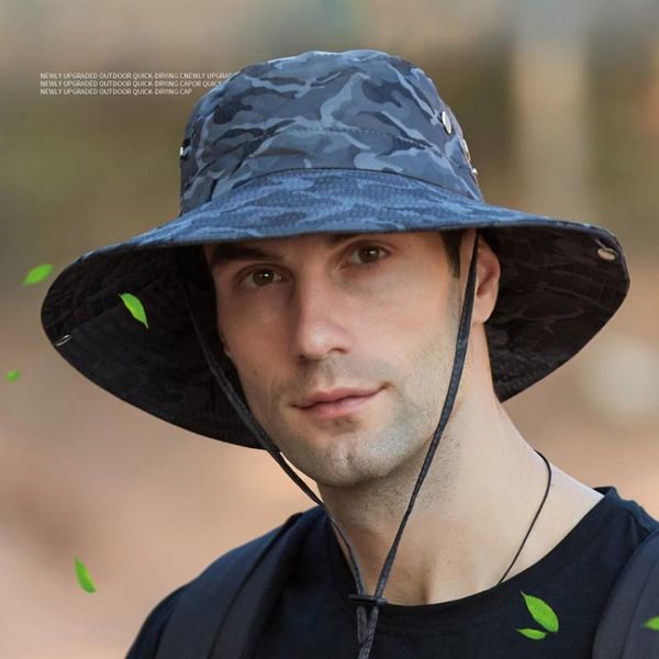 fashion military camouflage bucket ats straw cotton fisherman hat with wide brim sun fishing camping caps xq outdoor hats, Black;white
fashion military camouflage bucket ats straw cotton fisherman hat with wide brim sun fishing camping caps xq outdoor hats, Black;white