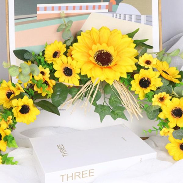 sunflower wreath artificial garland hanging pendants ornaments for home front door wedding party decor ye- decorative flowers & wreaths
sunflower wreath artificial garland hanging pendants ornaments for home front door wedding party decor ye- decorative flowers & wreaths