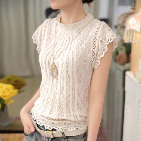 plus size women fashion lace crochet short sleeve round neck blouse shirt women's blouses & shirts, White
plus size women fashion lace crochet short sleeve round neck blouse shirt women's blouses & shirts, White