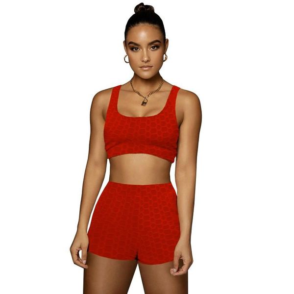 fitness two piece set women sleeveless vest crop and shorts outfits fashion solid casual skinny summer tracksuit sets women's tracksuit, Gray
fitness two piece set women sleeveless vest crop and shorts outfits fashion solid casual skinny summer tracksuit sets women's tracksuit, Gray