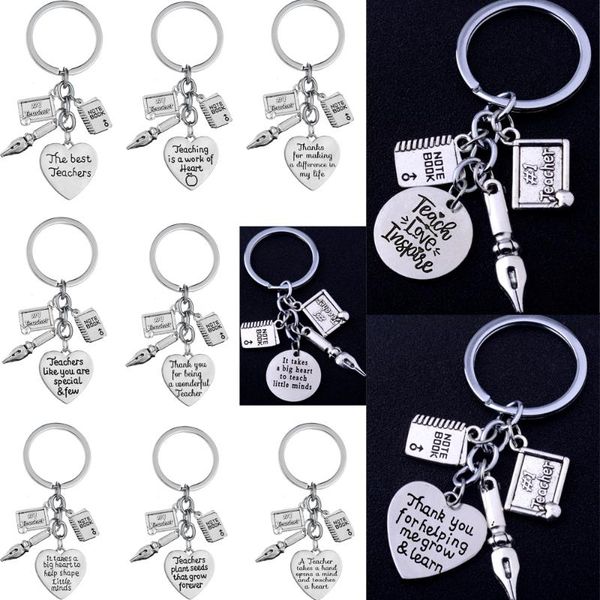 keychains love heart pen teacher's desk note book keyring day christmas gift women men graduation family school keychain charm, Silver
keychains love heart pen teacher's desk note book keyring day christmas gift women men graduation family school keychain charm, Silver