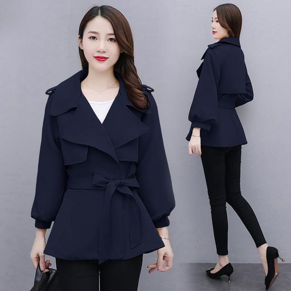 women's trench coats 2021 slim long-sleeved windbreaker jacket korean style temperament fashion thin waist casual women, Tan;black
women's trench coats 2021 slim long-sleeved windbreaker jacket korean style temperament fashion thin waist casual women, Tan;black
