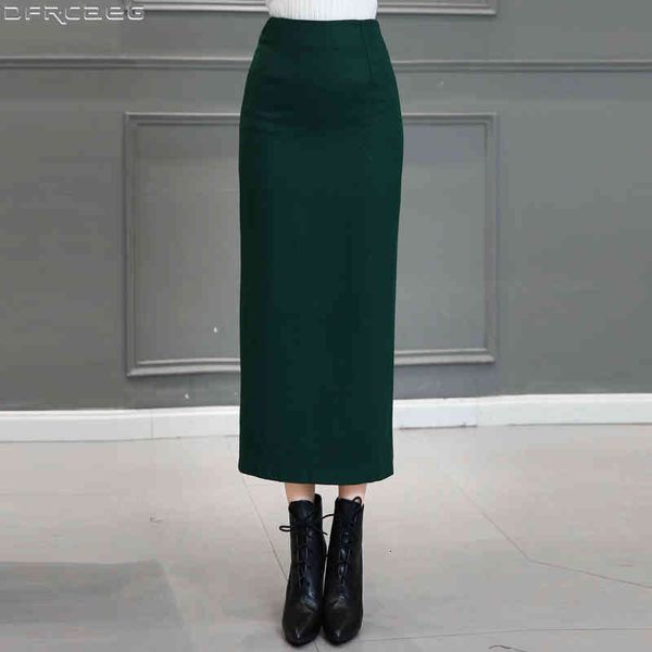 casual dresses vintage long skirts for women winter thicken wool retro split saias bodycon office jupe femme red black green qi3y, Black;gray
casual dresses vintage long skirts for women winter thicken wool retro split saias bodycon office jupe femme red black green qi3y, Black;gray