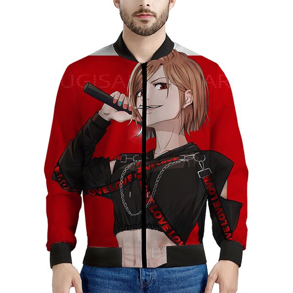 jujutsu kaisen sing pattern men s baseball jacket comfortable fashion travel sports party commuter, Black;brown
jujutsu kaisen sing pattern men s baseball jacket comfortable fashion travel sports party commuter, Black;brown