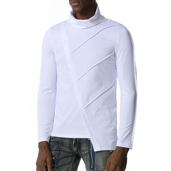men's casual shirts male t-shirt breathable men shrink-resistant soft stylish asymmetrical hem, White;black
men's casual shirts male t-shirt breathable men shrink-resistant soft stylish asymmetrical hem, White;black