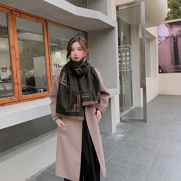 the autumn winter imitation cashmere short beard jacquard scarf for women is simple generous, thickened widened shawl and, Blue;gray
the autumn winter imitation cashmere short beard jacquard scarf for women is simple generous, thickened widened shawl and, Blue;gray