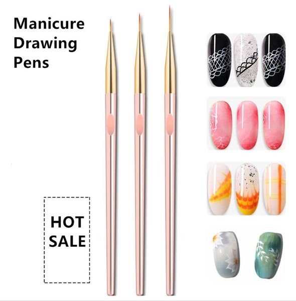nail brushes 3pcs draw line pen drawing painting liner flower brush dotting uv gel polish manicure tools, Yellow
nail brushes 3pcs draw line pen drawing painting liner flower brush dotting uv gel polish manicure tools, Yellow
