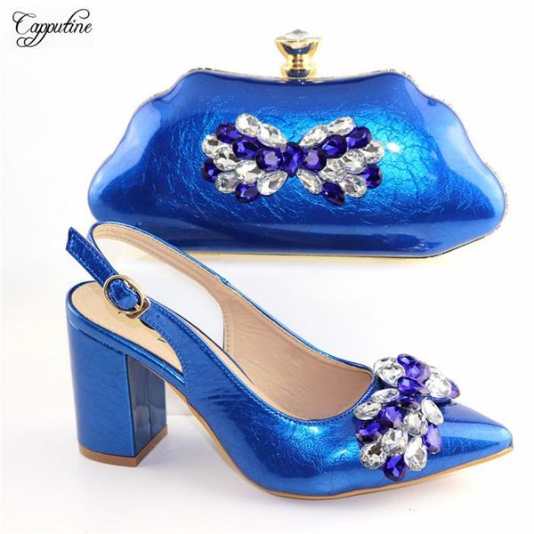 dress shoes latest royal blue sandals with bag nice pointed toe and clutch handbag set shinning stones 56882-2 heel height 9cm, Black
dress shoes latest royal blue sandals with bag nice pointed toe and clutch handbag set shinning stones 56882-2 heel height 9cm, Black