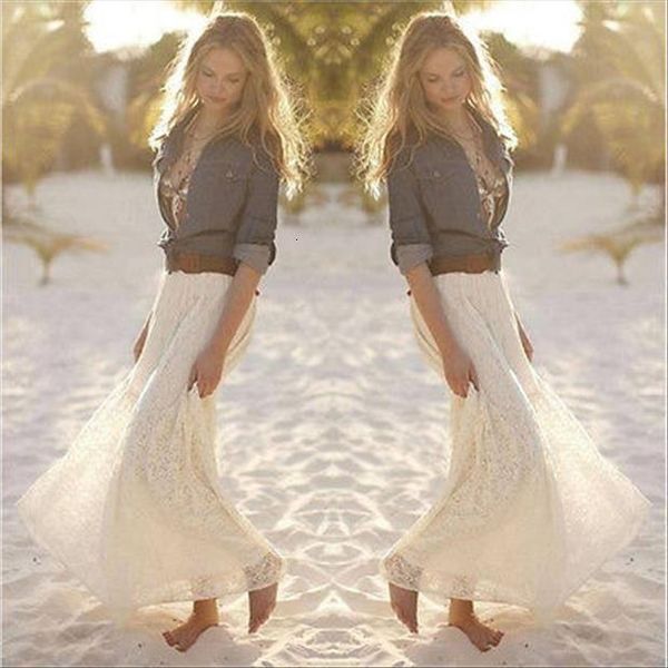 lace maxi multilayer girl women skirts double layer flower pleated elastic high waist floor length white, Black
lace maxi multilayer girl women skirts double layer flower pleated elastic high waist floor length white, Black