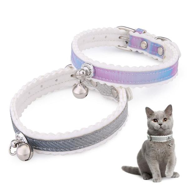 cat collars & leads pet breakaway adjustable pu leather with bells necklaces for cats kitten puppy accessories
cat collars & leads pet breakaway adjustable pu leather with bells necklaces for cats kitten puppy accessories