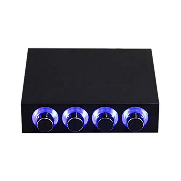 fan hub speed controller regulator 4 way knobs speeder for computer case lapcooling pads
fan hub speed controller regulator 4 way knobs speeder for computer case lapcooling pads