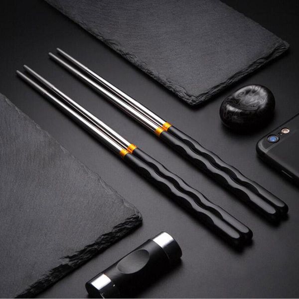 non-slip stainless steel chopsticks reusable tableware dinning japanese chopstick sushi sticks
non-slip stainless steel chopsticks reusable tableware dinning japanese chopstick sushi sticks