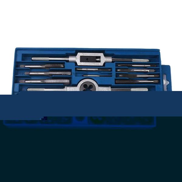 hand tools 20 tap die set screw thread metric taps wrench dies diy kit threading alloy metal with bag
hand tools 20 tap die set screw thread metric taps wrench dies diy kit threading alloy metal with bag