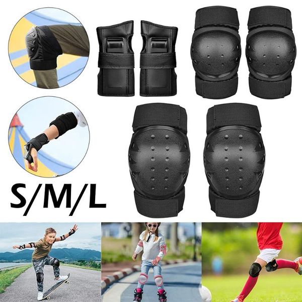 elbow & knee pads 6pcs /kit skateboard ice roller skating protective gear wrist guard cycling riding protector kid, Black;gray
elbow & knee pads 6pcs /kit skateboard ice roller skating protective gear wrist guard cycling riding protector kid, Black;gray
