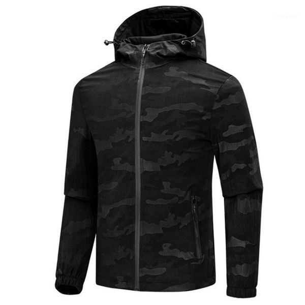 men's jackets fashion hooded sportswear zipper breathable male coats casual camouflage sun protection jacket men, Black;brown
men's jackets fashion hooded sportswear zipper breathable male coats casual camouflage sun protection jacket men, Black;brown