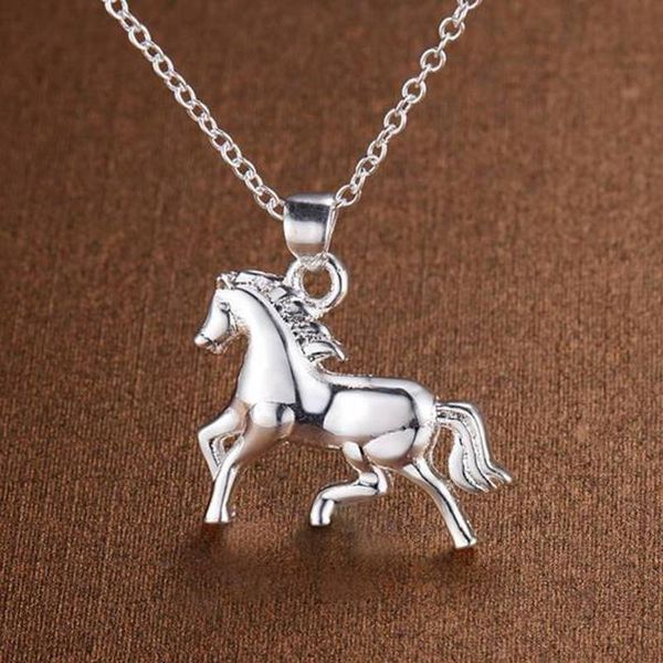 earrings & necklace women creative exquisite horse pendant ear stud clavicle chains jewelry accessories decor gift, Silver
earrings & necklace women creative exquisite horse pendant ear stud clavicle chains jewelry accessories decor gift, Silver