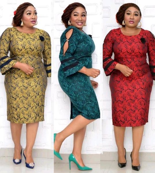 casual dresses 2021 tilapia fashion print women sheath dress split flare sleeve short african plus size lady, Black;gray
casual dresses 2021 tilapia fashion print women sheath dress split flare sleeve short african plus size lady, Black;gray