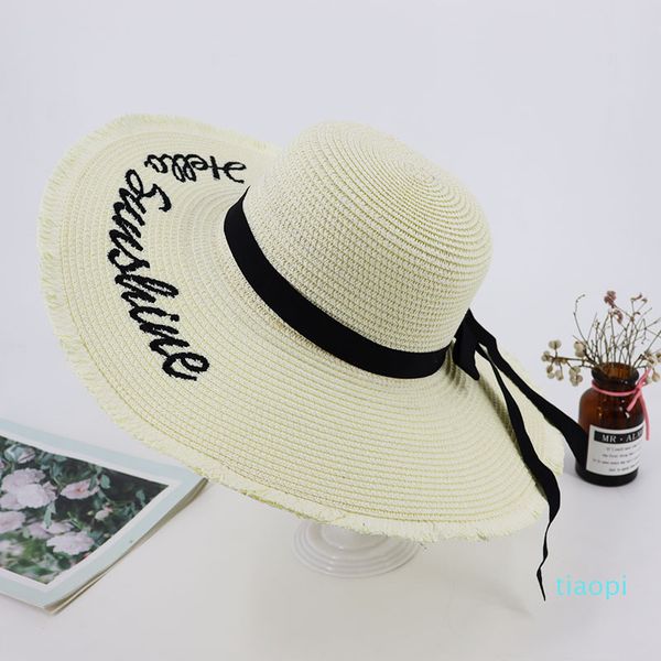 the new fashion popular straw hat ms sun hat the beach sun hats letters han edition temperament hats ribbon bow cross border style wholesale, Blue;gray
the new fashion popular straw hat ms sun hat the beach sun hats letters han edition temperament hats ribbon bow cross border style wholesale, Blue;gray