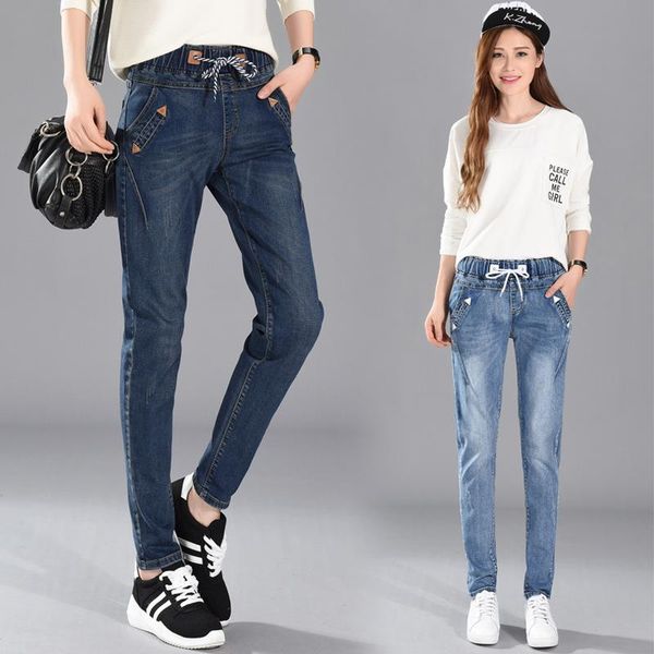 women's jeans 2021 autumn plus size casual women elastic high waist pencil pant slim stretch cotton denim for woman, Blue
women's jeans 2021 autumn plus size casual women elastic high waist pencil pant slim stretch cotton denim for woman, Blue