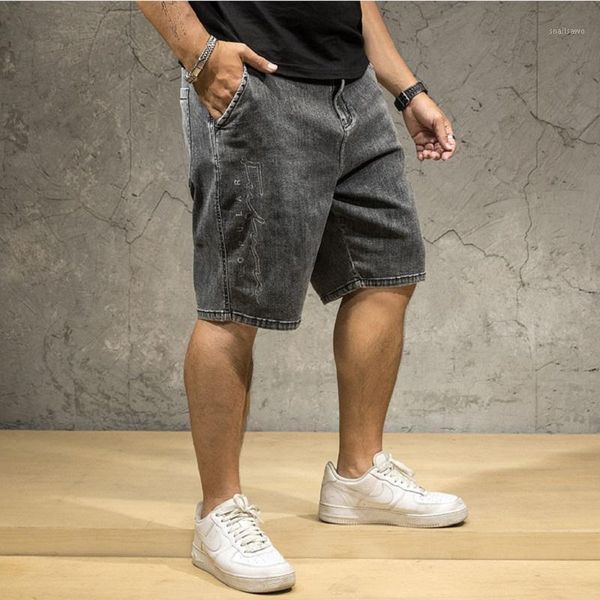 men's shorts denim summer plus size 6xl 7xl casual loose stretch cowboy high waist short jean male large breeches, White;black
men's shorts denim summer plus size 6xl 7xl casual loose stretch cowboy high waist short jean male large breeches, White;black