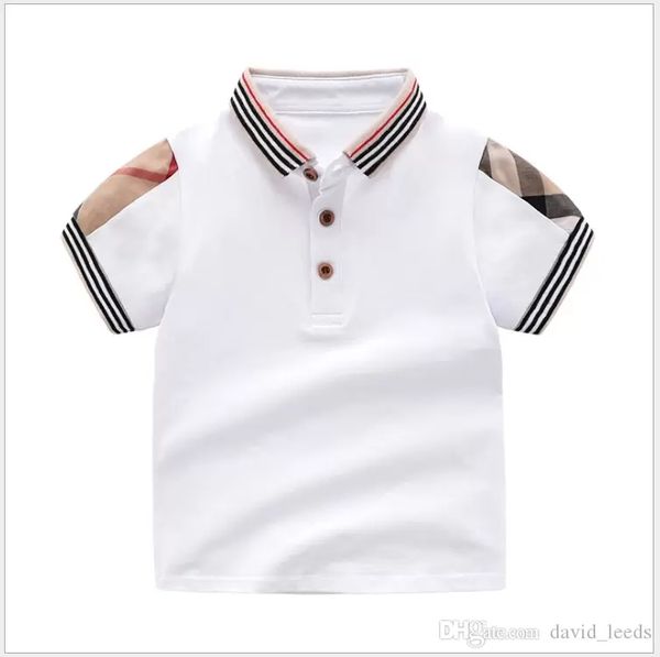 baby boys girls t-shirts cotton kids short sleeve t shirt children turn-down collar plaid t-shirt kids clothes, White;black
baby boys girls t-shirts cotton kids short sleeve t shirt children turn-down collar plaid t-shirt kids clothes, White;black