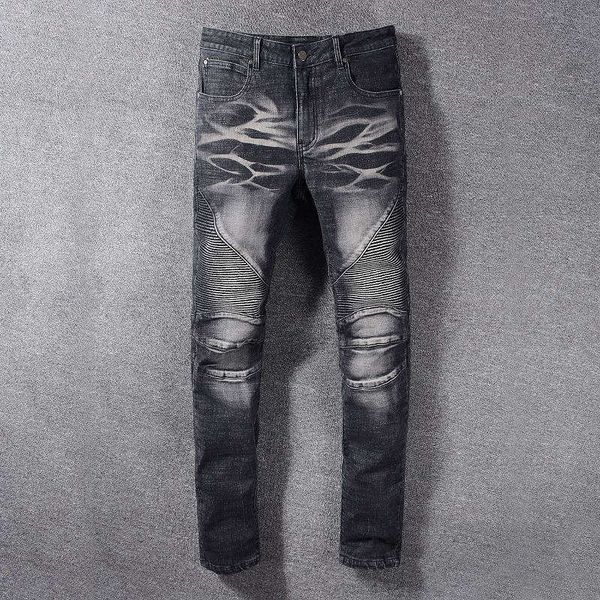 2021 summer classic hole men's jeans holed motorcycle rock tight slim striped fashion pants size 28-40 t25, Blue
2021 summer classic hole men's jeans holed motorcycle rock tight slim striped fashion pants size 28-40 t25, Blue