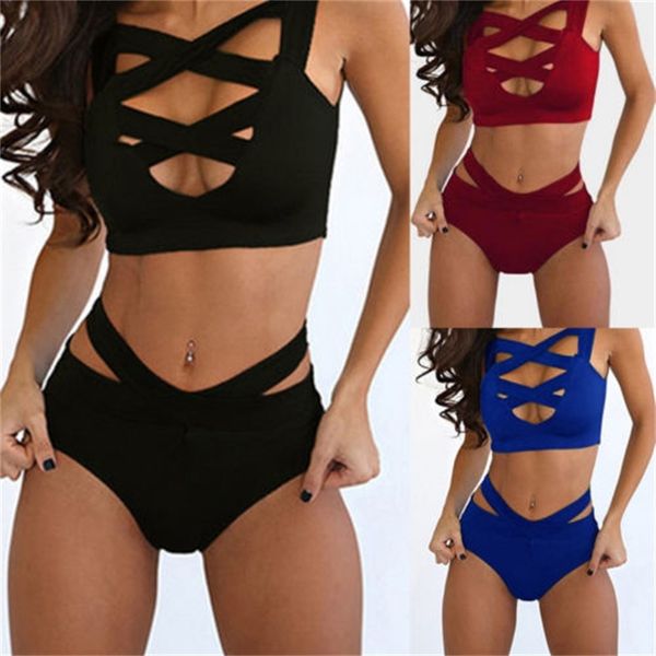 new style womens brazilian padded high waist bikini set hollow push up swimsuit bathing suit swimwear summer beachwear, White;black
new style womens brazilian padded high waist bikini set hollow push up swimsuit bathing suit swimwear summer beachwear, White;black