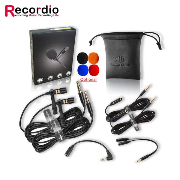 microphones mini microphone set condenser clip-on lapel lavalier mic wired for phone lapstereo hifi sound quality
microphones mini microphone set condenser clip-on lapel lavalier mic wired for phone lapstereo hifi sound quality