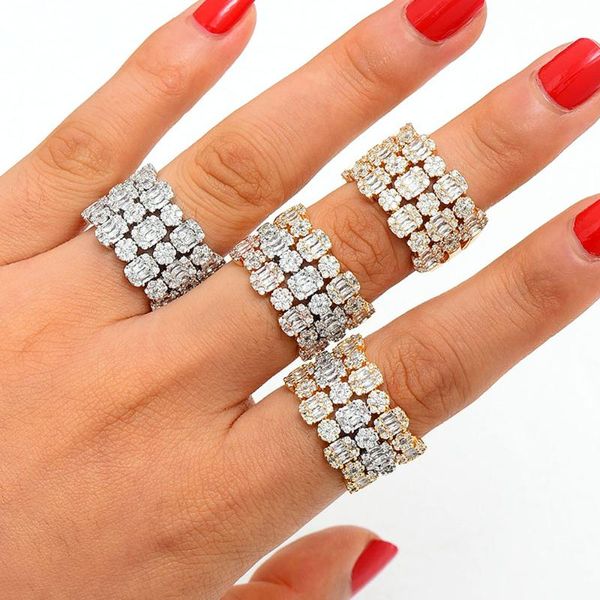 wedding rings godki luxury 3 rows in 1 bold statement with baguette zirconia stone 2021 women engagement party jewelry high quality, Slivery;golden
wedding rings godki luxury 3 rows in 1 bold statement with baguette zirconia stone 2021 women engagement party jewelry high quality, Slivery;golden