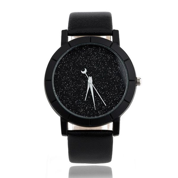 wristwatches cute moon stars design analog wrist watch women unique romantic starry sky dial casual quartz watches relogio masculino gifts, Slivery;brown
wristwatches cute moon stars design analog wrist watch women unique romantic starry sky dial casual quartz watches relogio masculino gifts, Slivery;brown