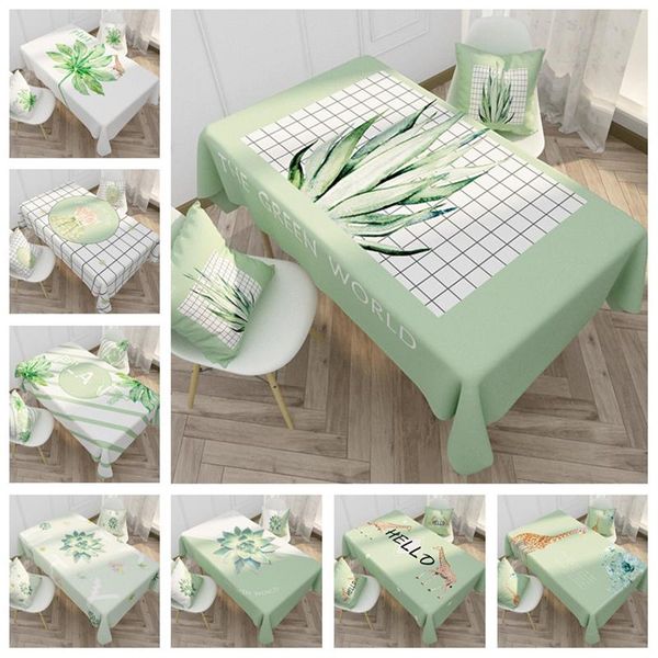 table cloth creative leaves decorative linen tablecloth waterproof oilproof grid succulent aloe wedding dining tea
table cloth creative leaves decorative linen tablecloth waterproof oilproof grid succulent aloe wedding dining tea