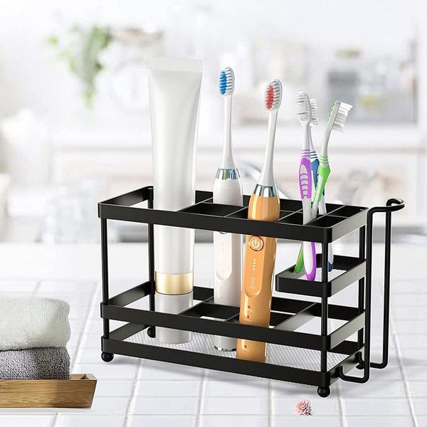 kitchen storage & organization black toothbrush holder wall mounted for bathroom tooth brush apartment necessities
kitchen storage & organization black toothbrush holder wall mounted for bathroom tooth brush apartment necessities