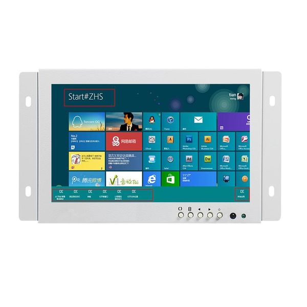 monitors 7 inch 1024x600 16:9 widescreen white color use small vga open frame touch screen monitor
monitors 7 inch 1024x600 16:9 widescreen white color use small vga open frame touch screen monitor