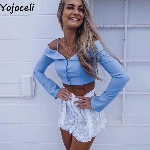 yojoceli elegant strap ruffle button blazer women autumn casual streetwear outerwear cool off shoulder short ladies 210609, White;black
yojoceli elegant strap ruffle button blazer women autumn casual streetwear outerwear cool off shoulder short ladies 210609, White;black