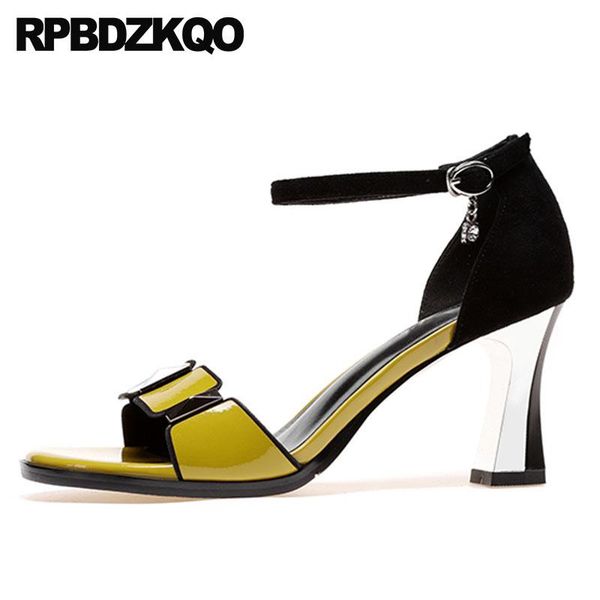 korean snake ladies genuine leather block thick high heels pumps yellow ankle strap sandals designer shoes women luxury 2021, Black
korean snake ladies genuine leather block thick high heels pumps yellow ankle strap sandals designer shoes women luxury 2021, Black