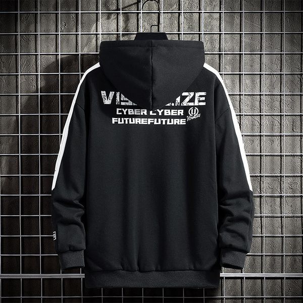 2021 autumn and winter new cashmere men's sweater loose cardigan trend plush thickened printed hooded jacket youth, Black
2021 autumn and winter new cashmere men's sweater loose cardigan trend plush thickened printed hooded jacket youth, Black