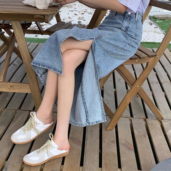 skirts denim skirt 2021 spring mid-length high waist split long a-line package hip female summer, Black
skirts denim skirt 2021 spring mid-length high waist split long a-line package hip female summer, Black
