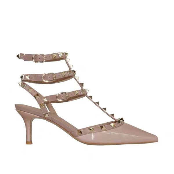 classics women high heel shoes sandals fashion beach pointed thick bottom leather designer luxury women's dress rivet style w1344691, Black
classics women high heel shoes sandals fashion beach pointed thick bottom leather designer luxury women's dress rivet style w1344691, Black