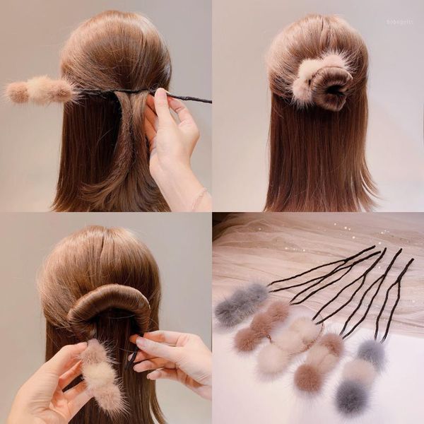 sweet winter french magic bun maker faux fur elastic hair band ring womens girls plush ponytail holder accessories1, Brown
sweet winter french magic bun maker faux fur elastic hair band ring womens girls plush ponytail holder accessories1, Brown