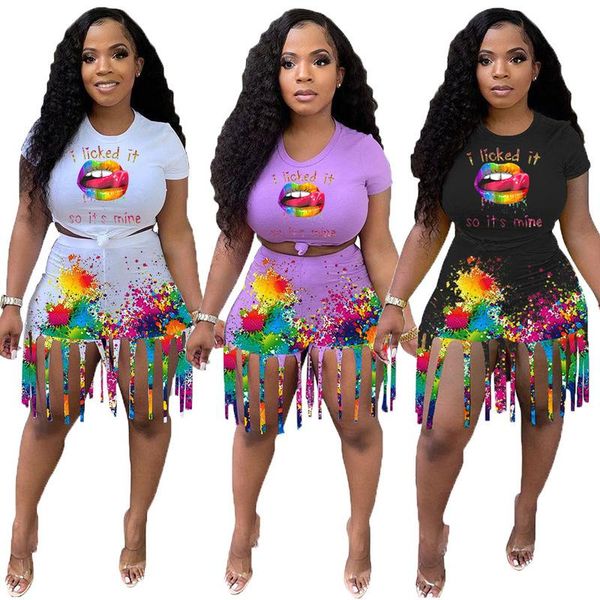 women's tracksuits loungewear women wholesale two piece set casual lip splash ink print and tassel shorts sets womens outfits tracksui, Gray
women's tracksuits loungewear women wholesale two piece set casual lip splash ink print and tassel shorts sets womens outfits tracksui, Gray