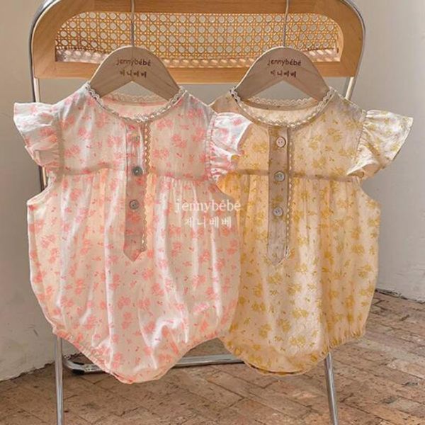 rompers soft breathable floral girls romper summer short sleeve infant bodysuit for princess clothing born overalls outfits, Blue
rompers soft breathable floral girls romper summer short sleeve infant bodysuit for princess clothing born overalls outfits, Blue