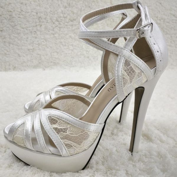 women stiletto high heel sandals ankle strap open toe platform ivory satin lace wedding bridals party lady shoe 3463sl-p, Black
women stiletto high heel sandals ankle strap open toe platform ivory satin lace wedding bridals party lady shoe 3463sl-p, Black