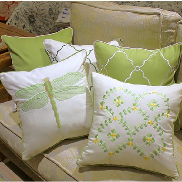 cushion/decorative pillow embroidered cushion cover decorative linen cotton case cojines fresh garden butterfly green coussin sofa chair
cushion/decorative pillow embroidered cushion cover decorative linen cotton case cojines fresh garden butterfly green coussin sofa chair