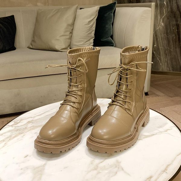boots 2021 spring ankle for women motorcycle thick shoes woman lace-up chunky square toe fashion botas mujer, Black
boots 2021 spring ankle for women motorcycle thick shoes woman lace-up chunky square toe fashion botas mujer, Black